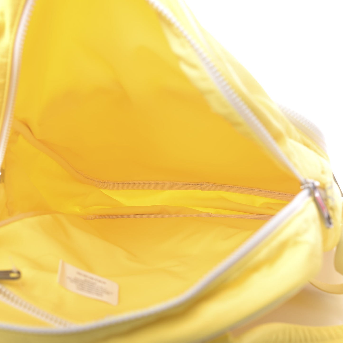 Nylon Twill Blind For Love Interlocking G Backpack Pastel Yellow Multicolor