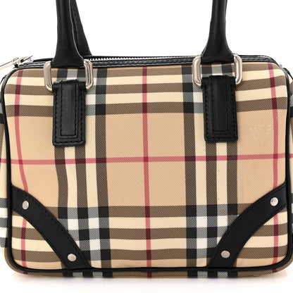 Burberry House Check Mini Studded Bowler Black 8 of 11