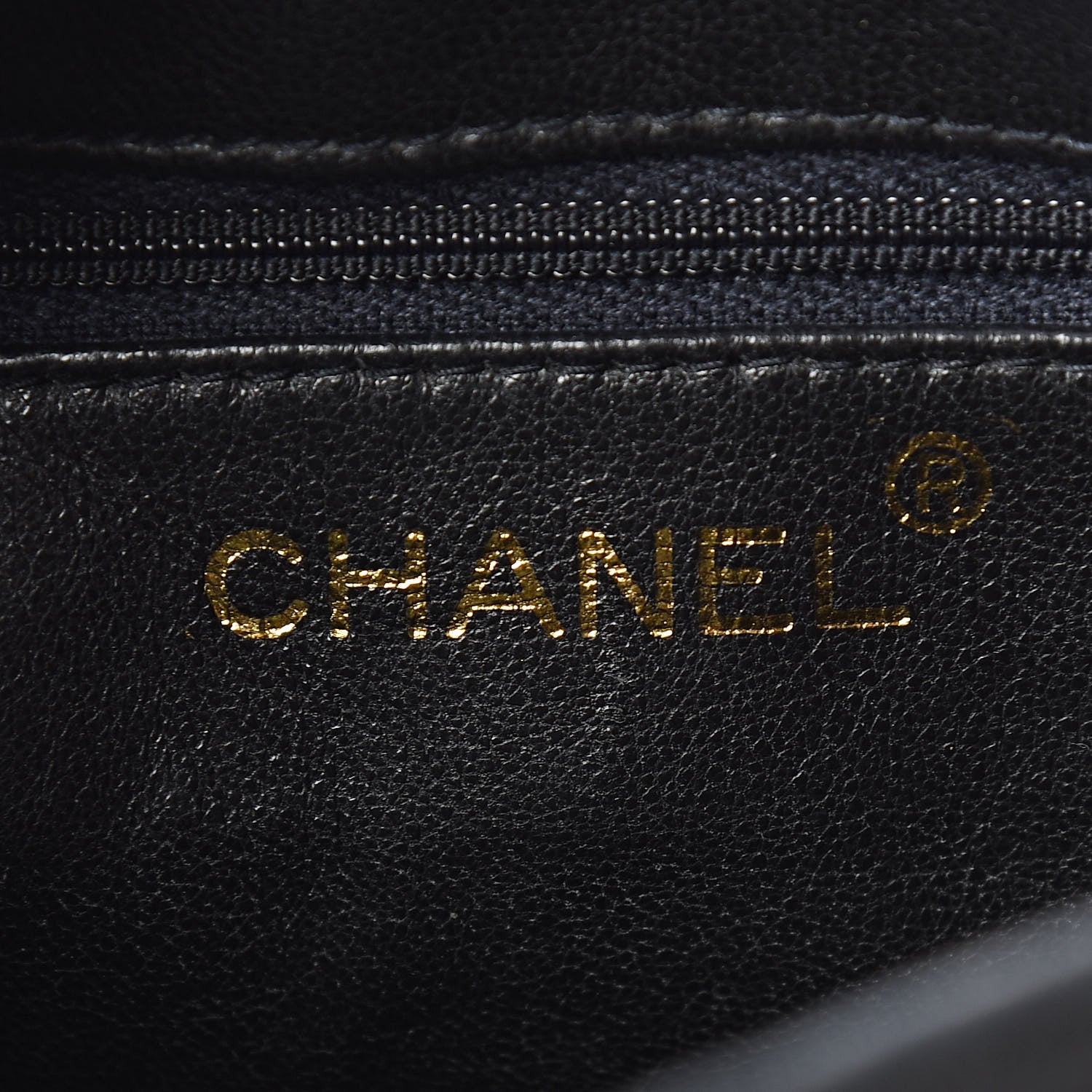 Chanel Lambskin Stitched Tassel Camera Case Black Beige 6 of 13