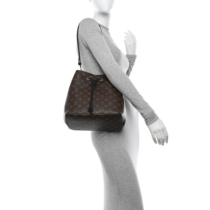 Louis Vuitton Monogram Neonoe MM Black 2 of 11