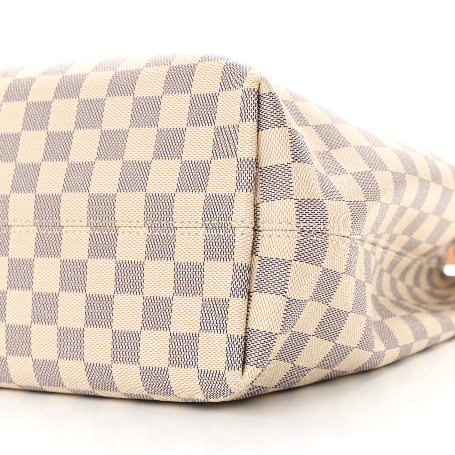 Damier Azur Graceful MM Rose Ballerine