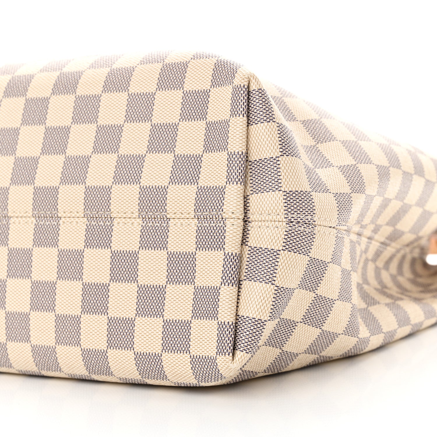 Louis Vuitton Damier Azur Graceful MM Rose Ballerine 9 of 9