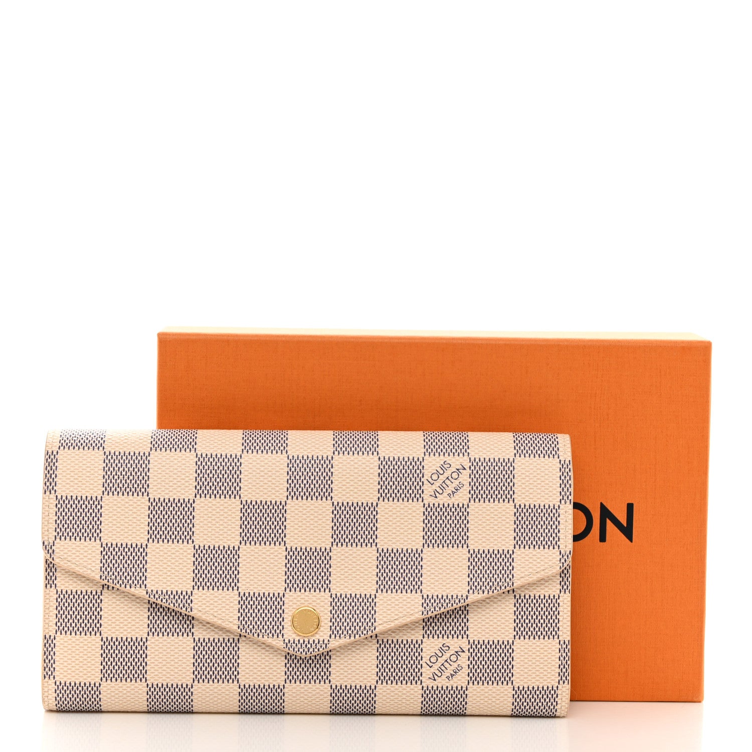 Louis Vuitton Damier Azur Sarah Wallet NM 7 of 7
