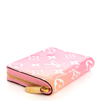 Louis Vuitton Vernis Zippy Coin Purse Pink Orange 4 of 6