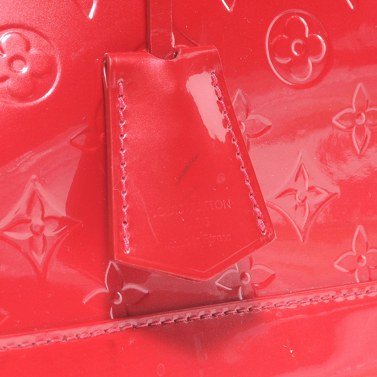 Louis Vuitton Vernis Alma GM Pomme D'Amour 6 of 6