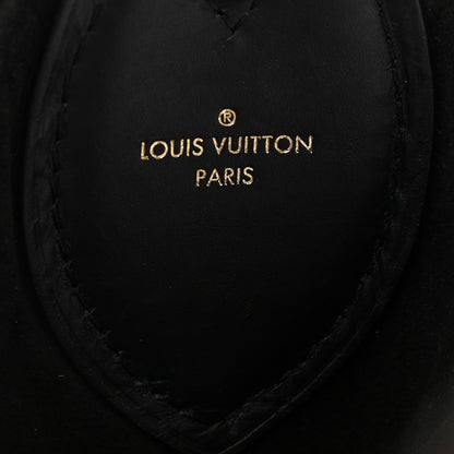Louis Vuitton Monogram Flower Hobo Black 7 of 9
