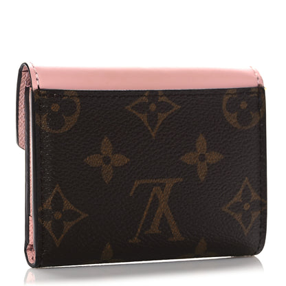 Louis Vuitton Monogram Zoe Wallet Rose Ballerine 3 of 7