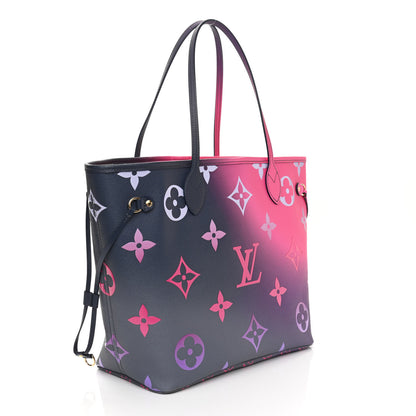 Louis Vuitton Monogram Giant Spring In The City Neverfull MM Midnight Fuchsia 3 of 11