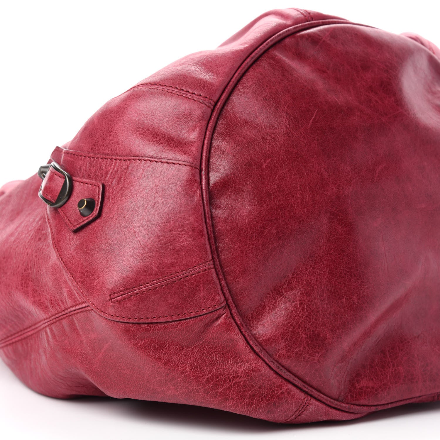 Balenciaga Agneau Classic Hardware Pompon Pourpre 6 of 10