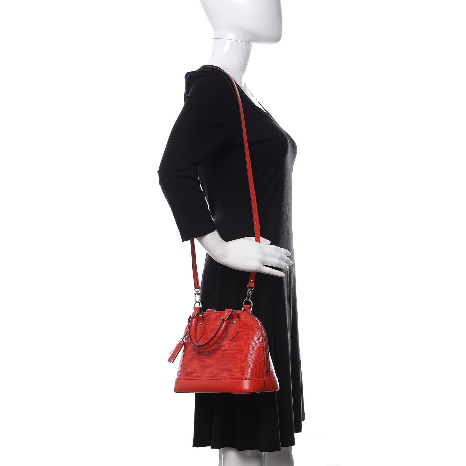 Louis Vuitton Epi Alma BB Coquelicot 2 of 9
