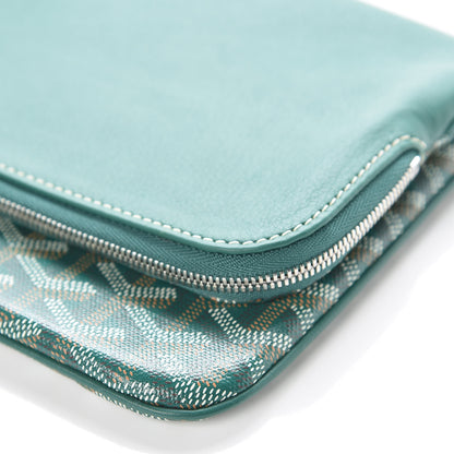 Goyard Goyardine Sainte Marie Soft Clutch Green 10 of 11