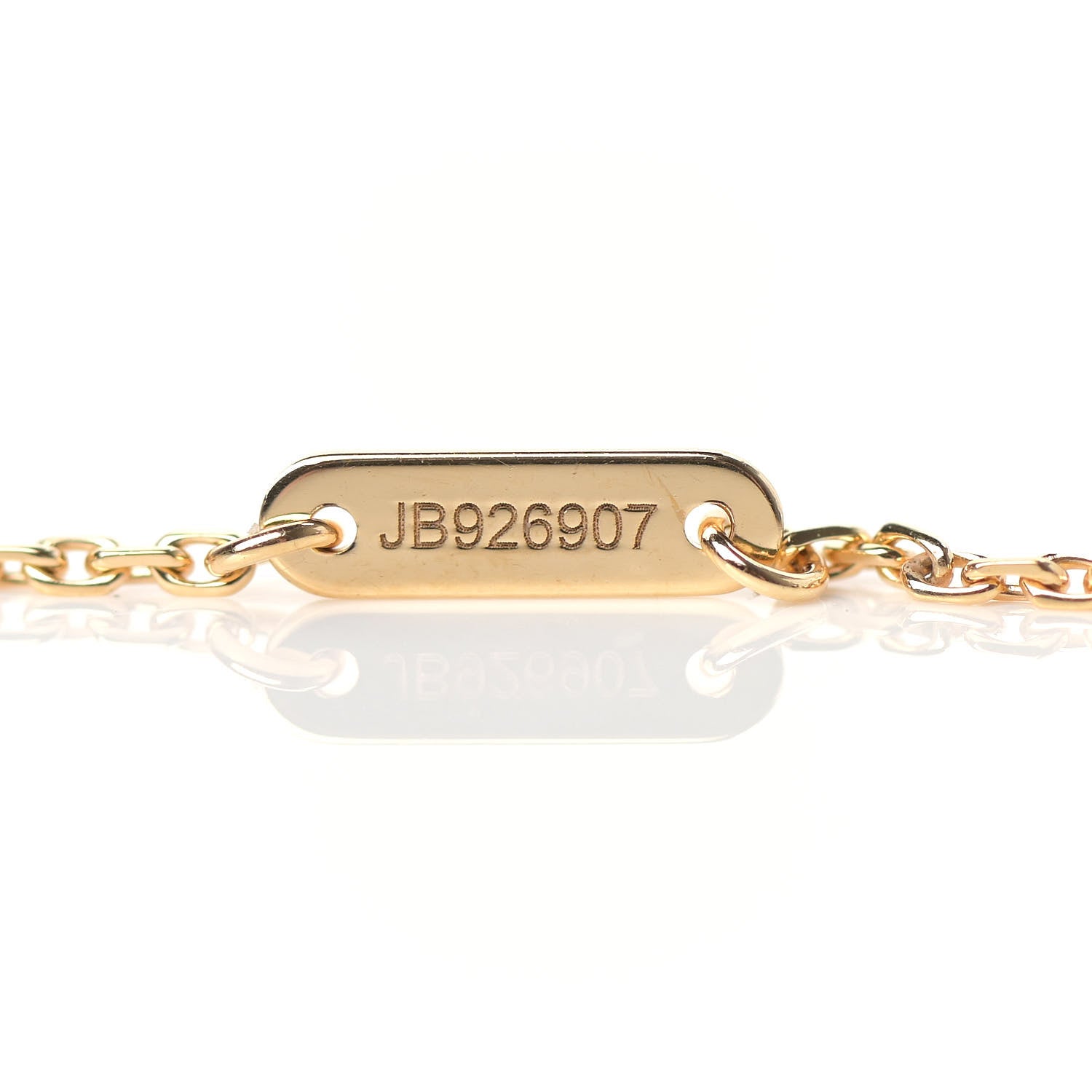 Van Cleef & Arpels 18K Yellow Gold Mother of Pearl Sweet Alhambra Butterfly Pendant Necklace 5 of 6