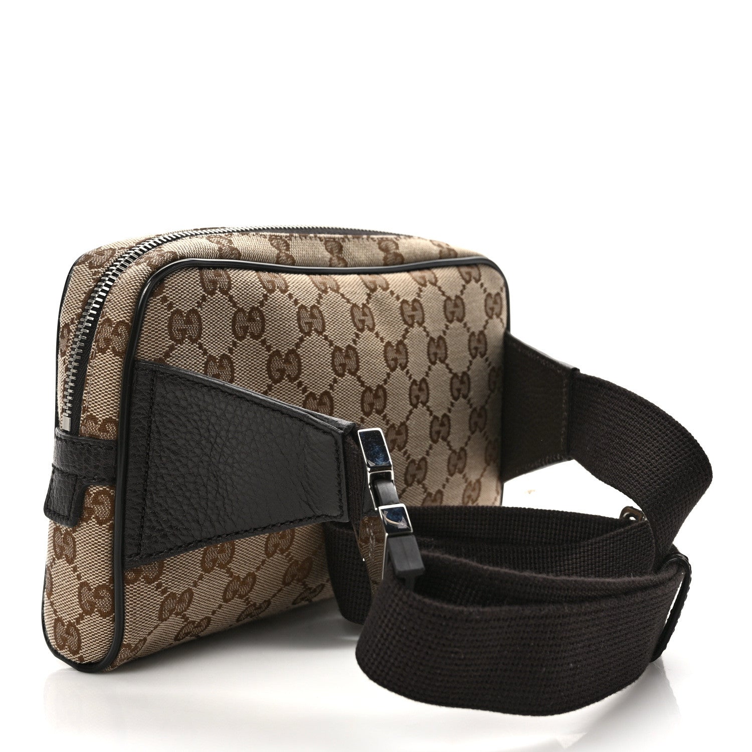 Gucci Monogram Belt Bag Dark Brown 3 of 9