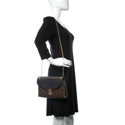 Louis Vuitton Monogram Pallas Chain Black 2 of 8