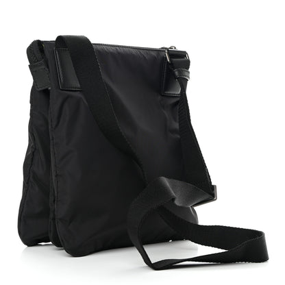 Salvatore Ferragamo Nylon Messenger Black Tuscan Olive 3 of 12