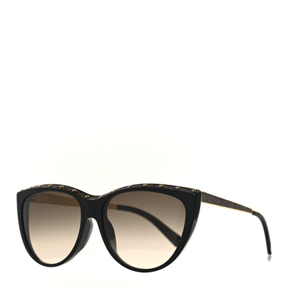 Louis Vuitton Acetate Monogram La Boum Sunglasses Z1147E Black 1 of 7
