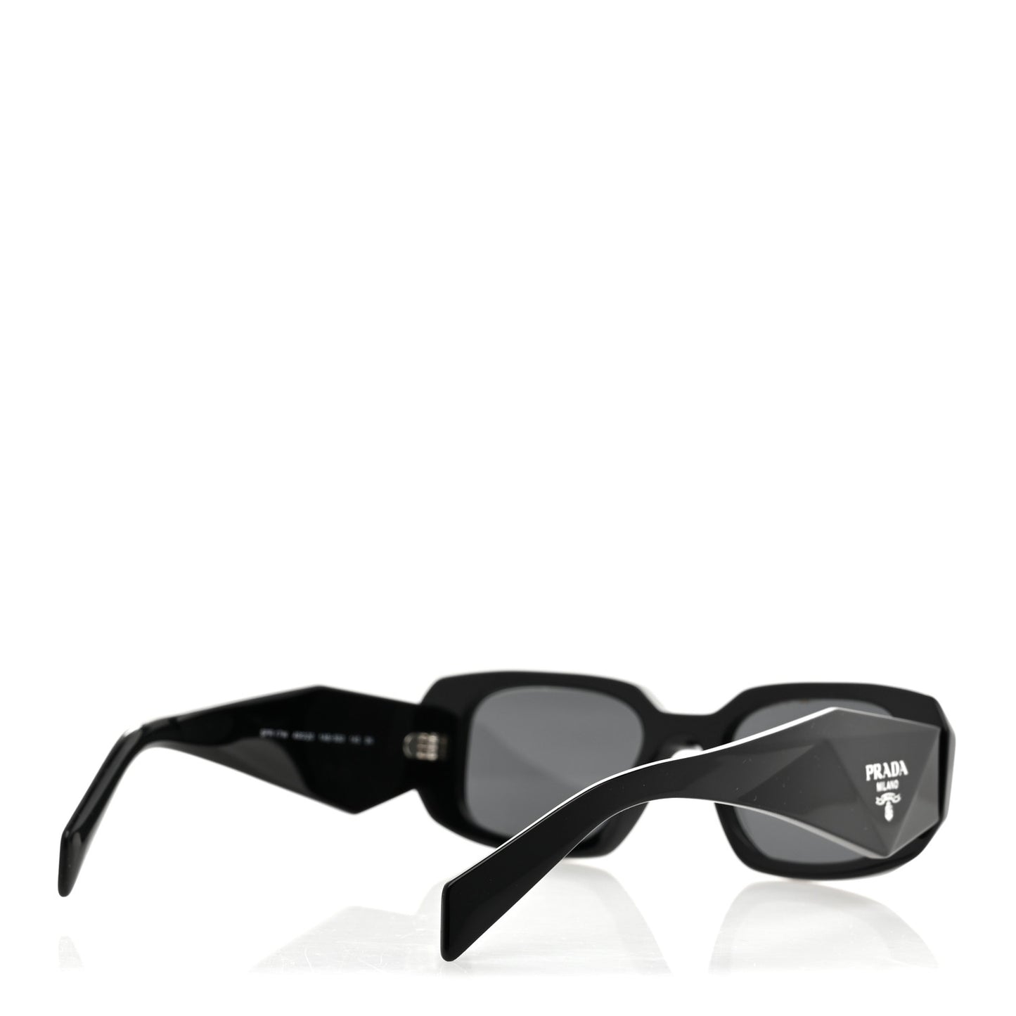 Acetate Symbole Sunglasses SPR 17W Black