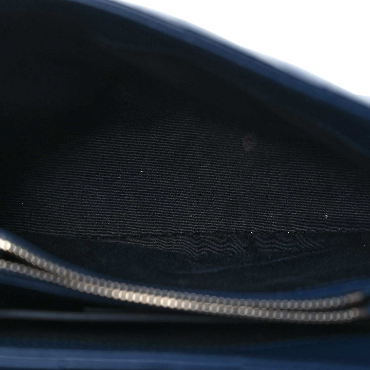 Saint Laurent Calfskin Y Quilted Monogram Small Loulou Chain Satchel Navy 5 of 18