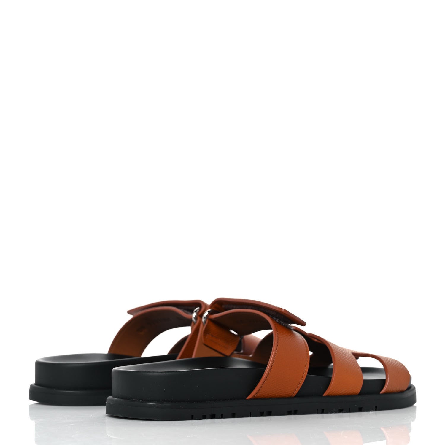 Hermes Epsom Womens Chypre Sandals 36 Natural 4 of 9