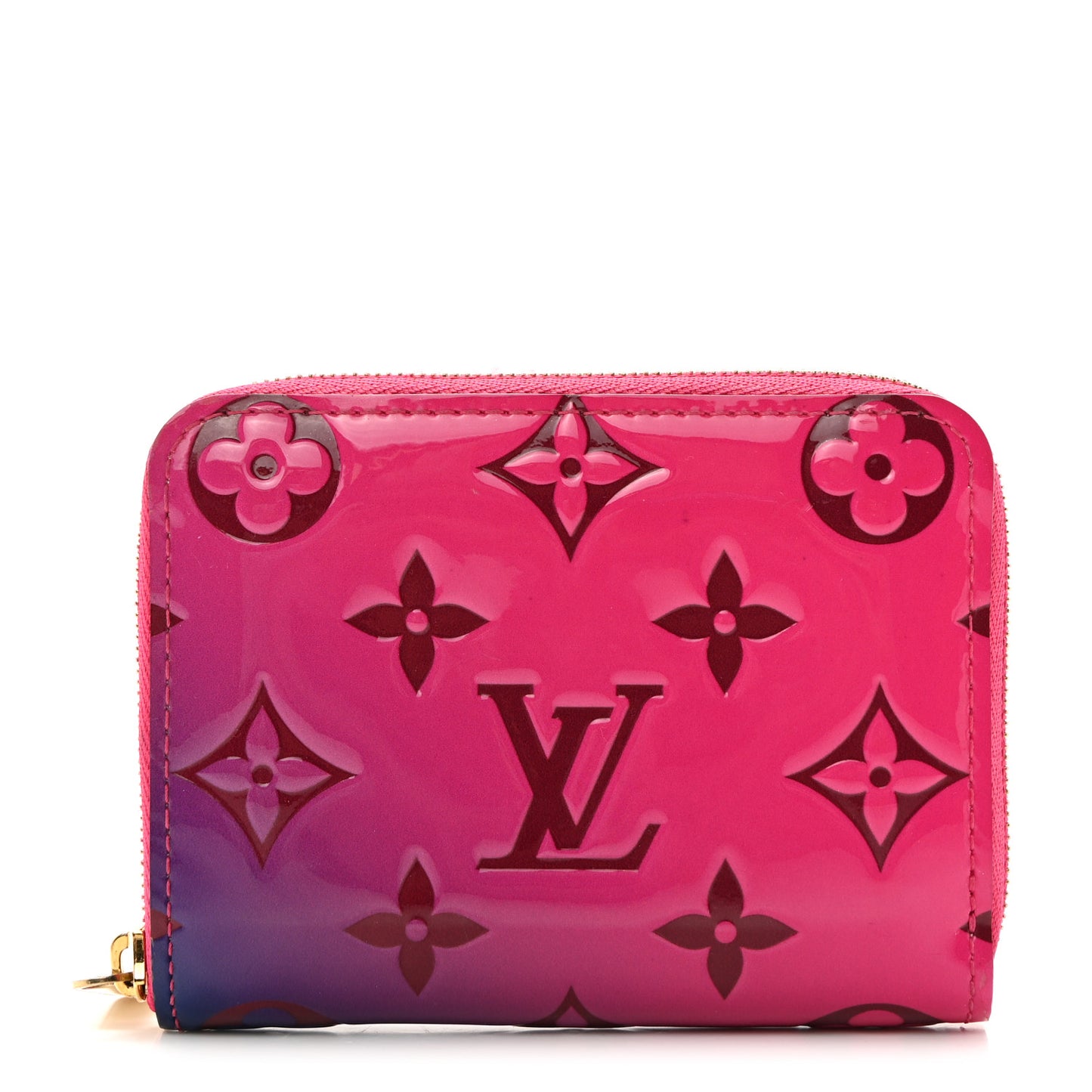 Metallic Vernis Degrade Zippy Coin Purse Multicolor