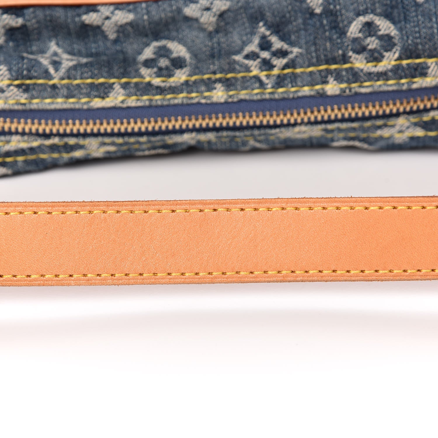 Louis Vuitton Monogram Denim Baggy PM Blue 11 of 13