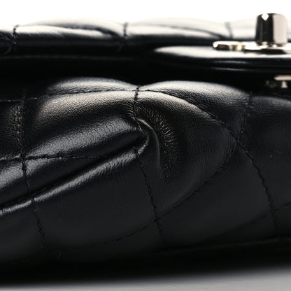 Chanel Calfskin Quilted CC Uniform Flap Belt Bag Black 9 of 10