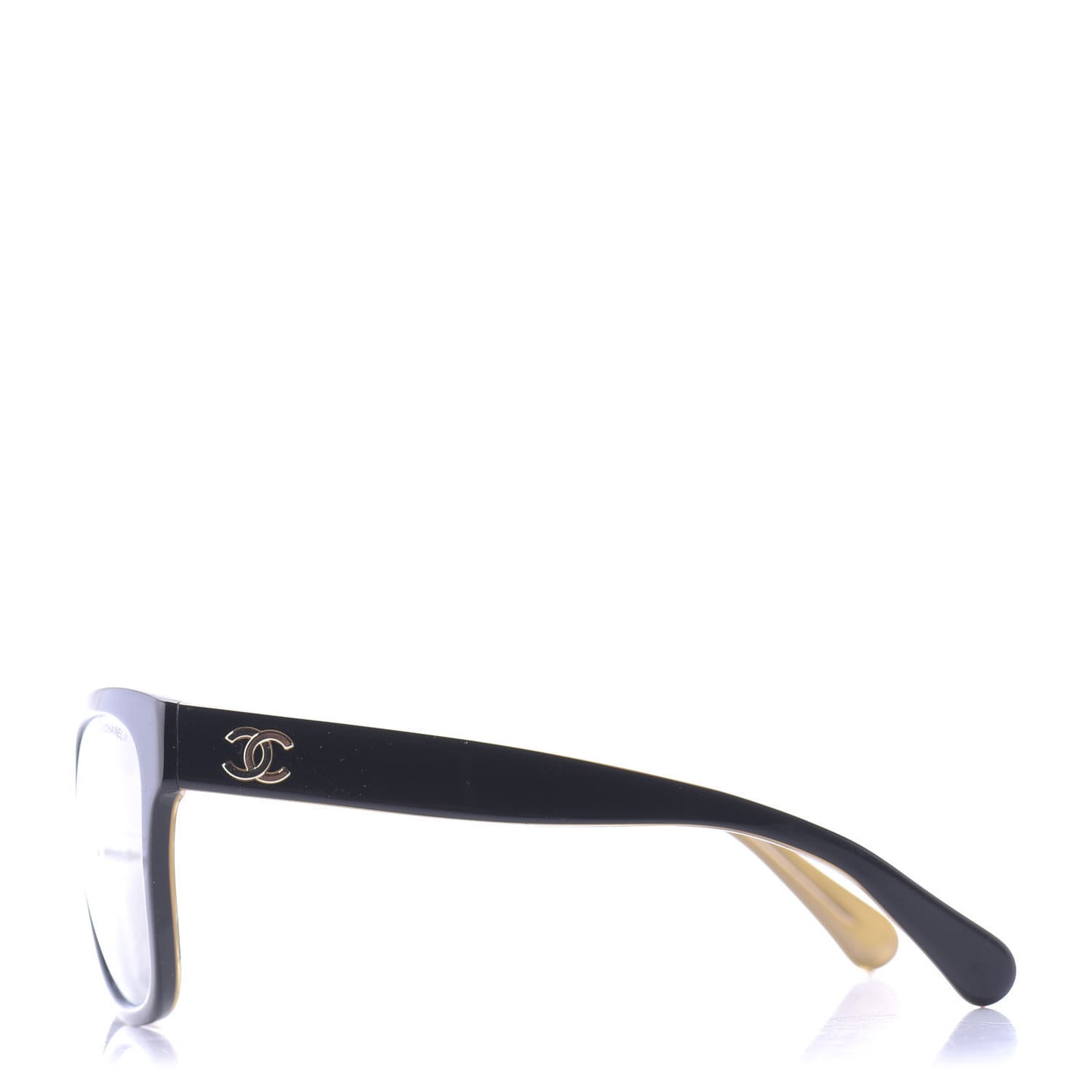 Acetate Square CC Sunglasses 5380 Black