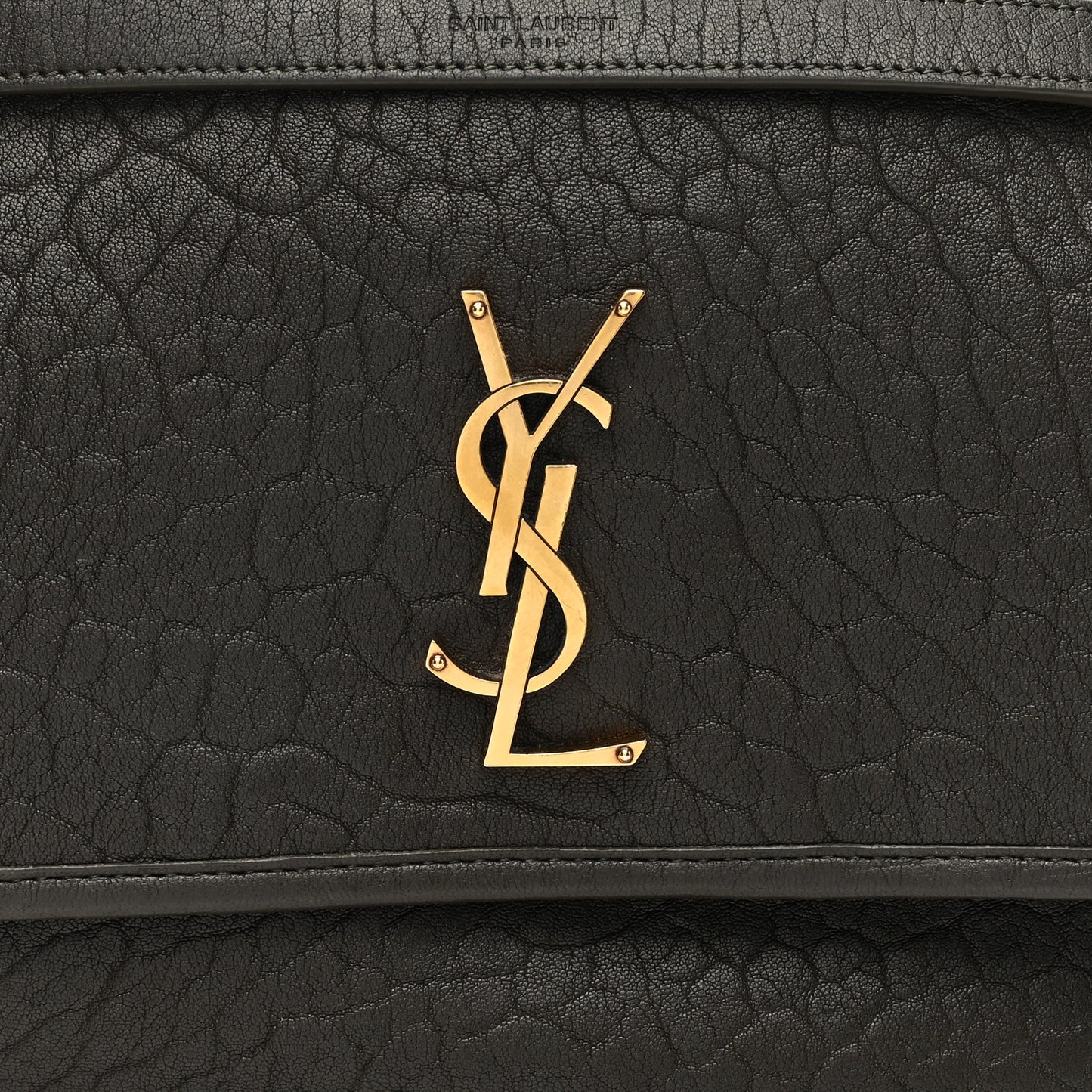 Grained Lambskin Monogram Medium Niki Chain Satchel Light Musk