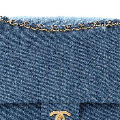 Chanel Denim Souplissimo Maxi Flap Blue 8 of 11