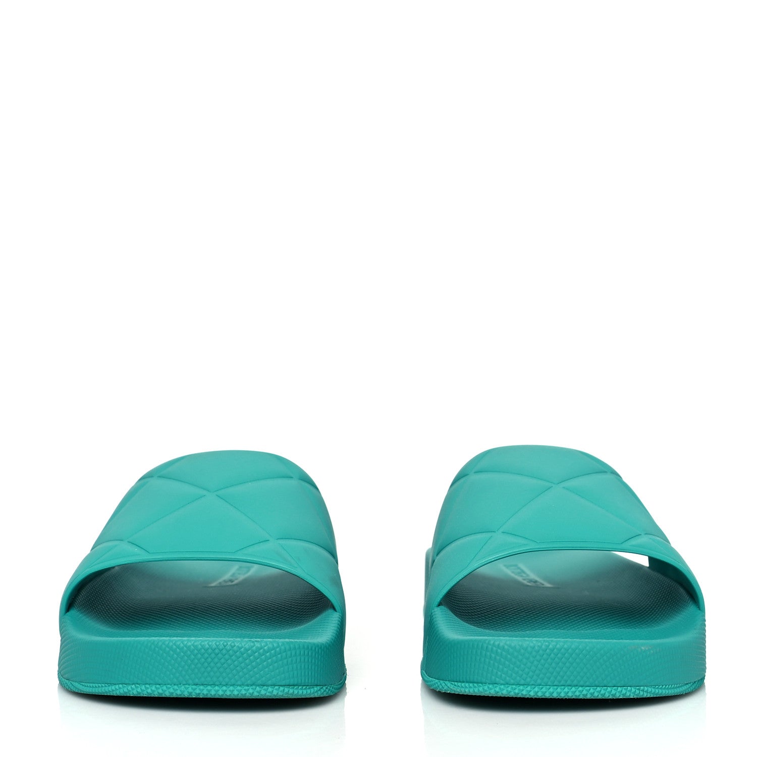 Bottega Veneta Rubber The Slider Sandals 37 Neptune 4 of 11