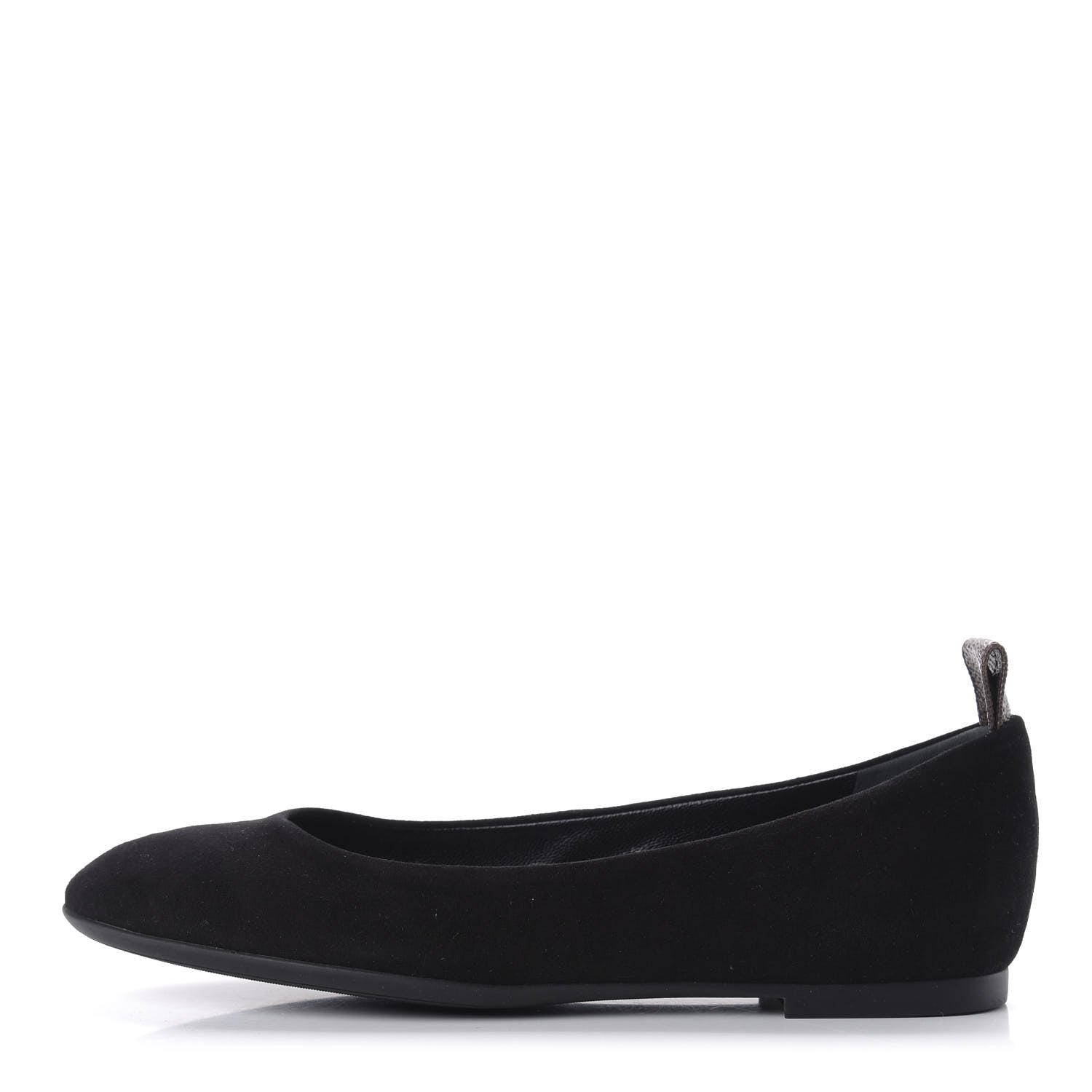 Louis Vuitton Suede Monogram Uniformes Ballet Flats 36 Black 1 of 8