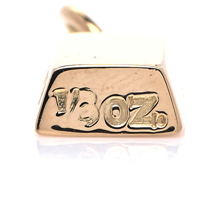 Cartier 18K Yellow Gold Bar Charm 5 of 6