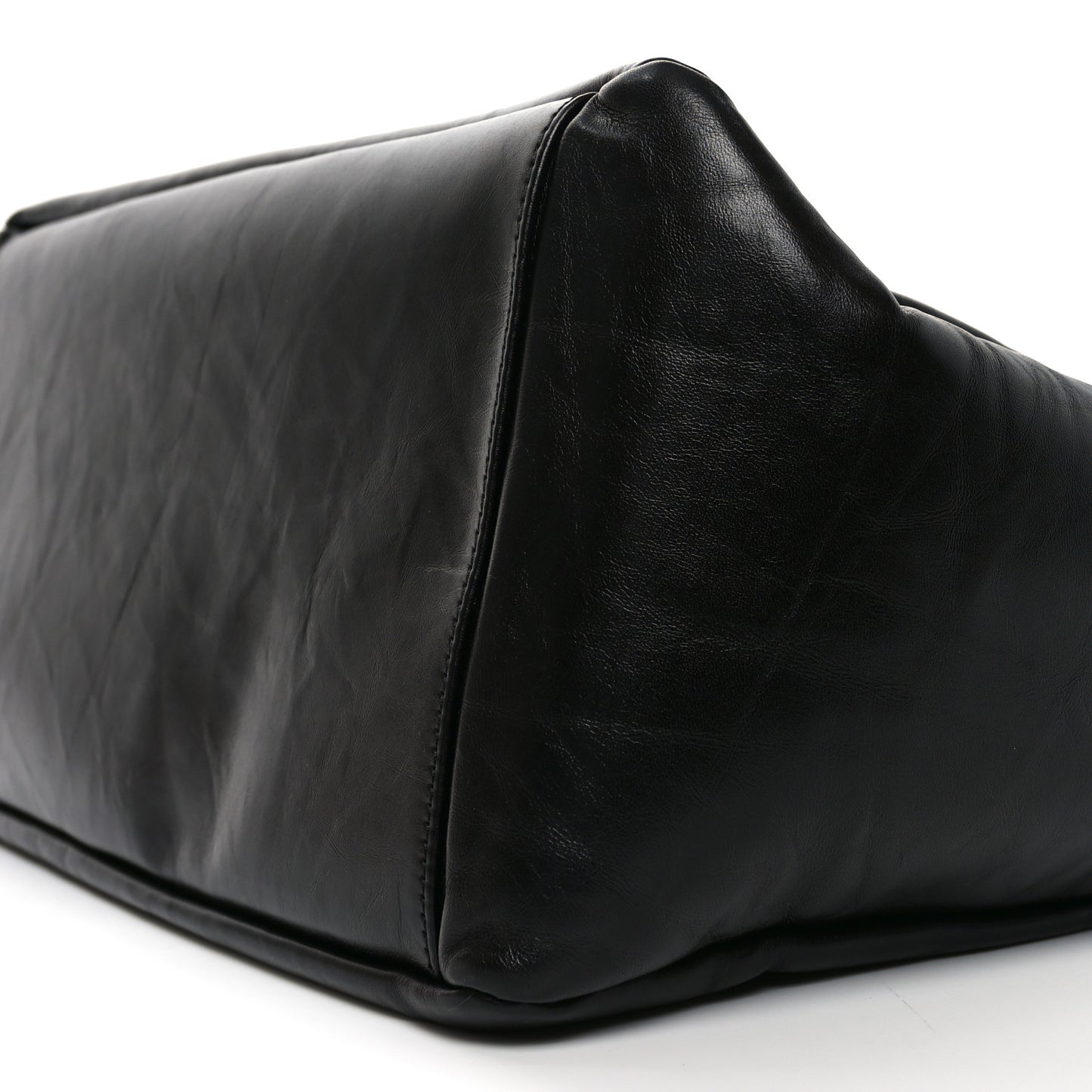 Calfskin Quilted Monaco Sling Shoulder Bag Black Black