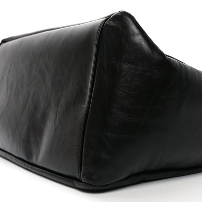 Balenciaga Calfskin Quilted Monaco Sling Shoulder Bag Black Black 9 of 9