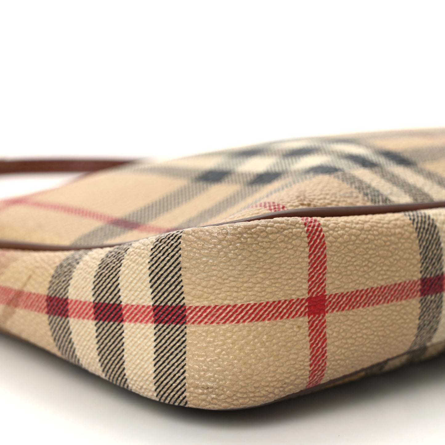 Haymarket Check Pochette Chocolate