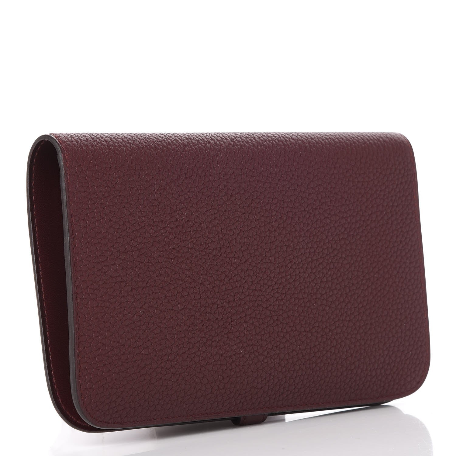 Hermes Togo Dogon Duo Wallet Bordeaux 3 of 13