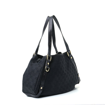 Gucci Monogram Medium Abbey Shoulder Bag Black 2 of 8