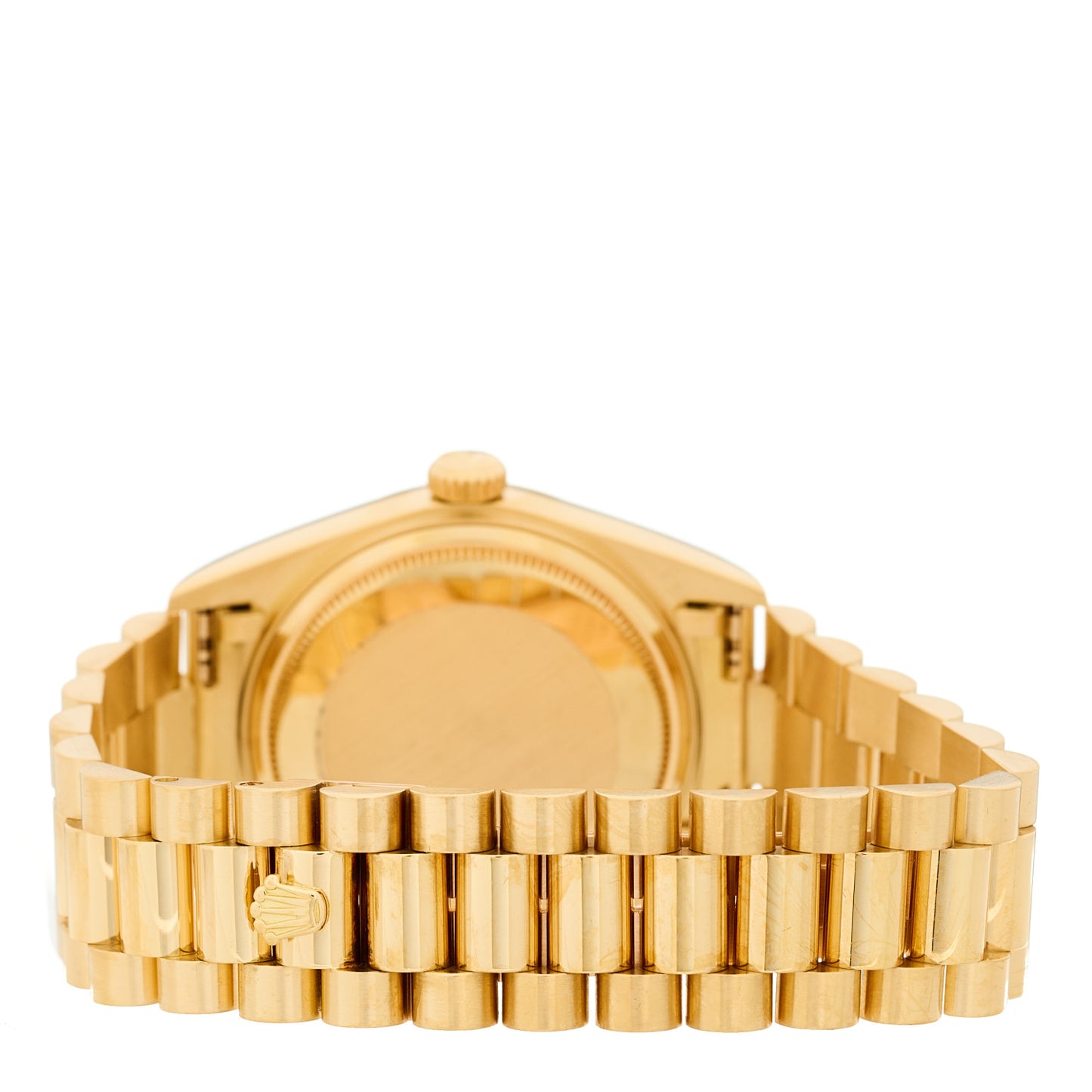 18K Yellow Gold 36mm Oyster Perpetual Day-Date President Watch Champagne 18038