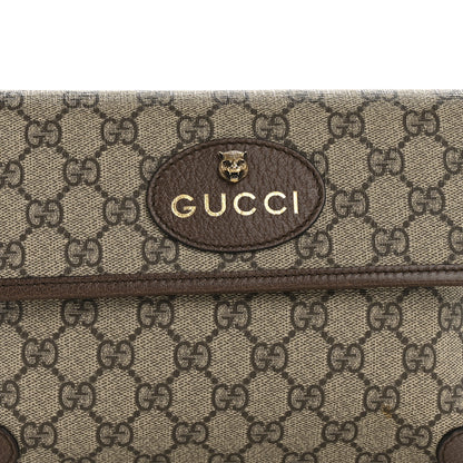 Gucci GG Supreme Monogram Neo Vintage Web Belt Bag Brown 8 of 10