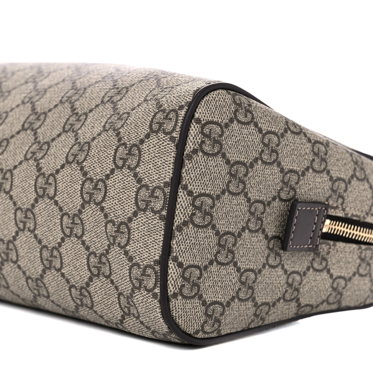 GG Plus Monogram Large Toiletry Case Brown