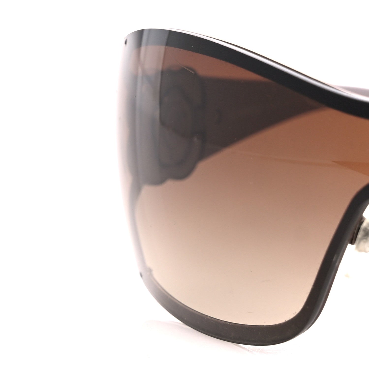 Chanel Swarovski Crystal Camellia CC Sunglasses 4164-B Bronze 7 of 7