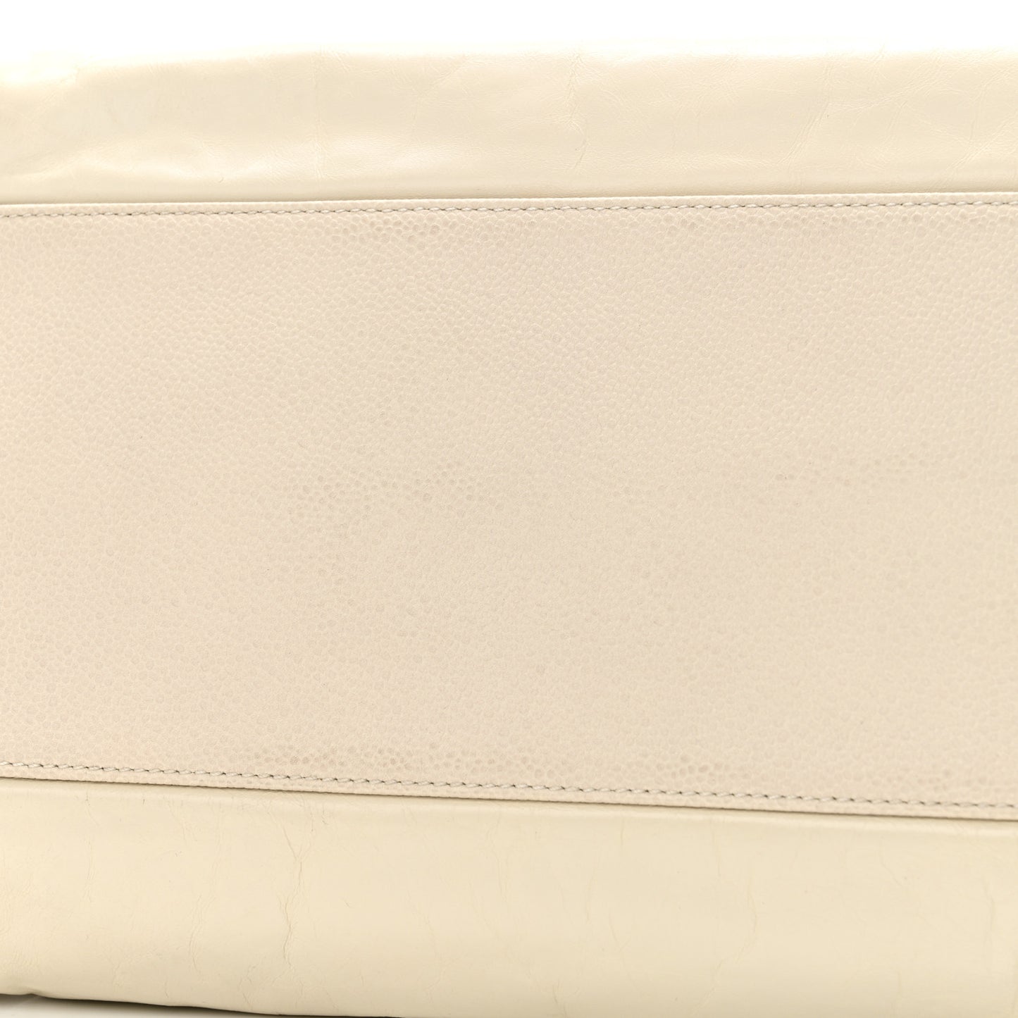 Calfskin Deauville Tote White