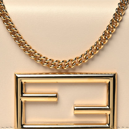 Fendi Vitello Palmellato Wallet on Chain with Pouches Camelia 9 of 12