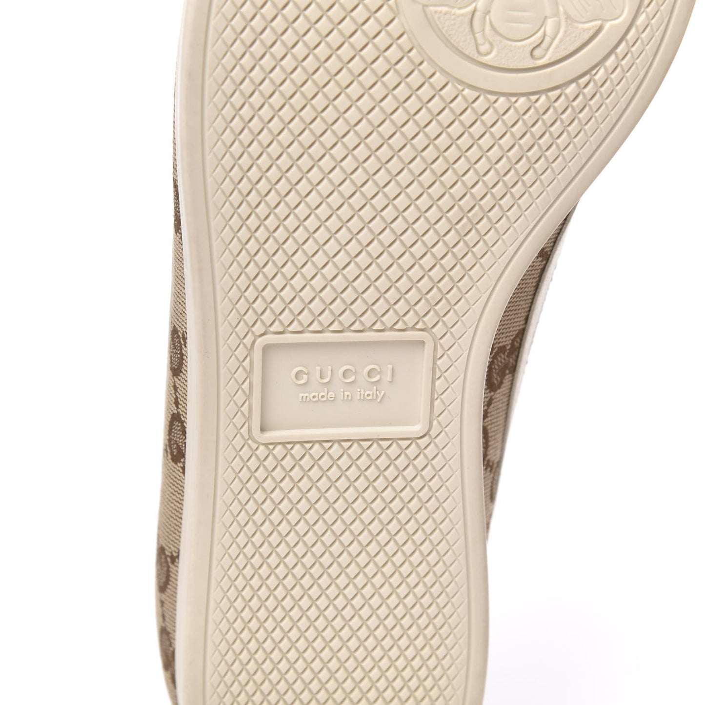 Suede Monogram Web Womens Falacer Sneakers 40 Nocciola Beige Mystic White Hibiscus Red
