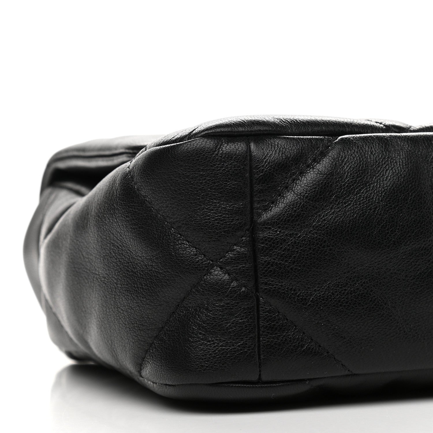 Chanel Goatskin Quilted Medium Chanel 19 Flap Black 8 of 9