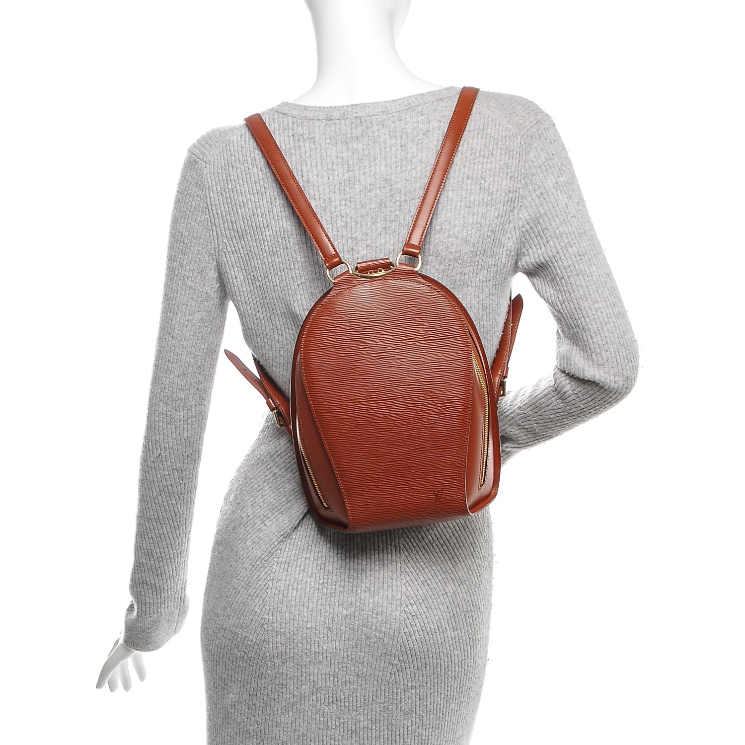 Louis Vuitton Epi Mabillon Backpack Kenyan Fawn 2 of 6