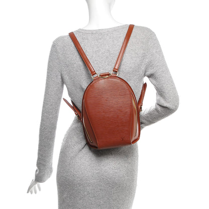 Louis Vuitton Epi Mabillon Backpack Kenyan Fawn 2 of 6