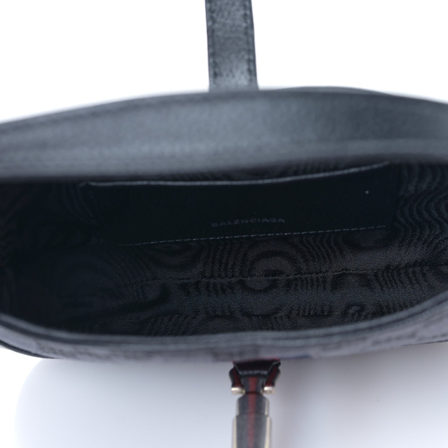 Gucci X BB Supreme Monogram Calfskin Web Mini Jackie 1961 Hobo Black 5 of 8