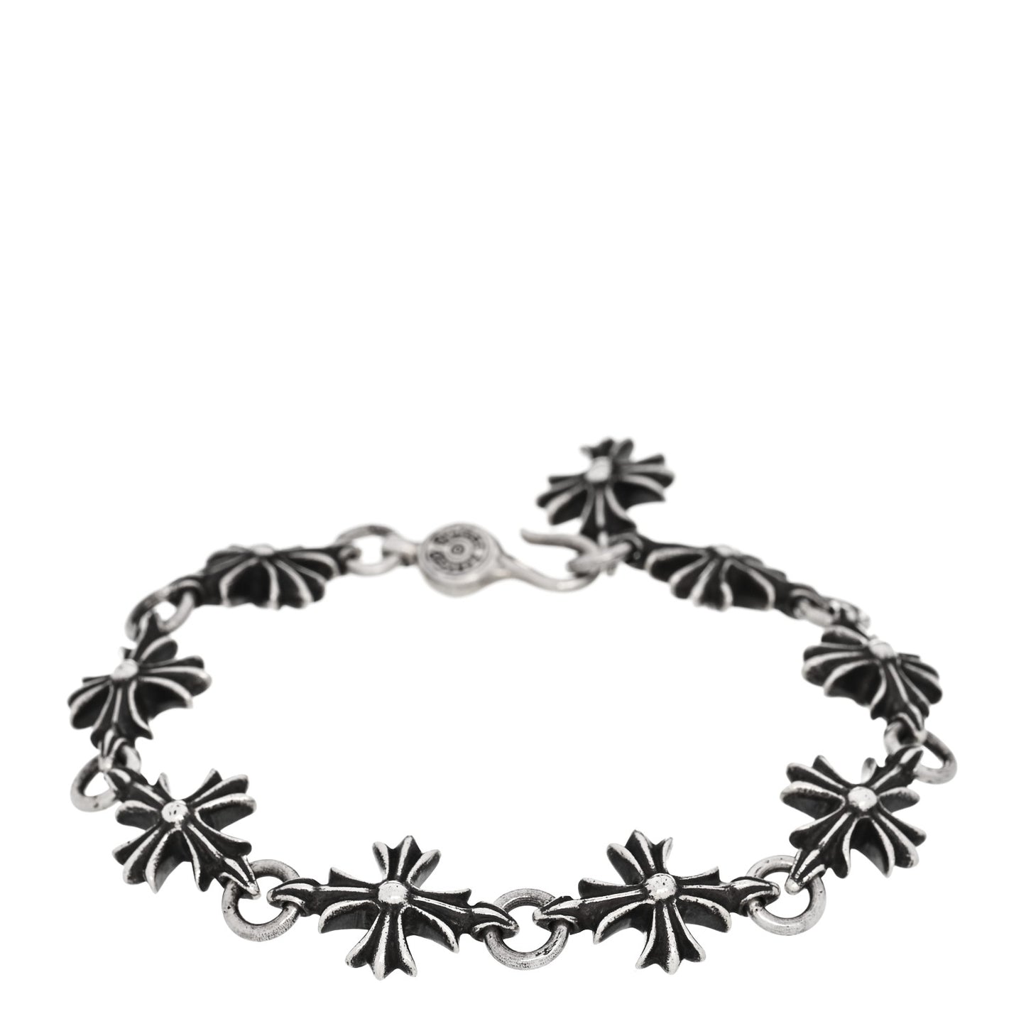 Sterling Silver Cross Bracelet