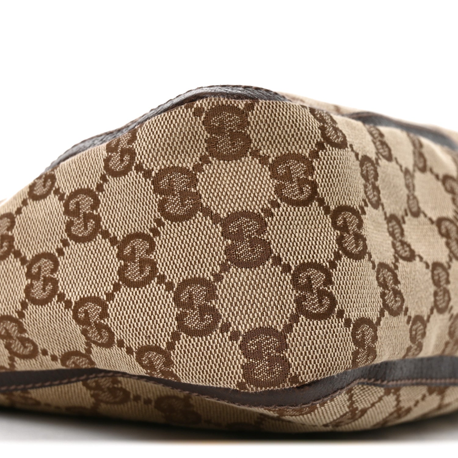Gucci Monogram Abbey Shoulder Bag Dark Brown 9 of 10